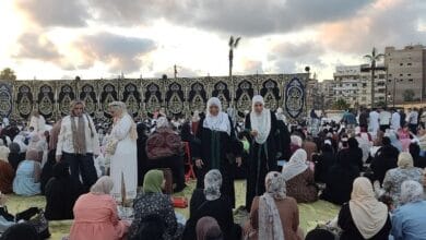 واعظات الأوقاف يشاركن في تنظيم ساحات العيد ونشر الأجواء الإيمانية