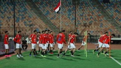 منتخب مصر يختتم استعداداته لمواجهة روسيا الودية
