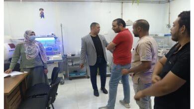 مدير الطب العلاجي يتفقد مستشفى جرجا العام بسوهاج