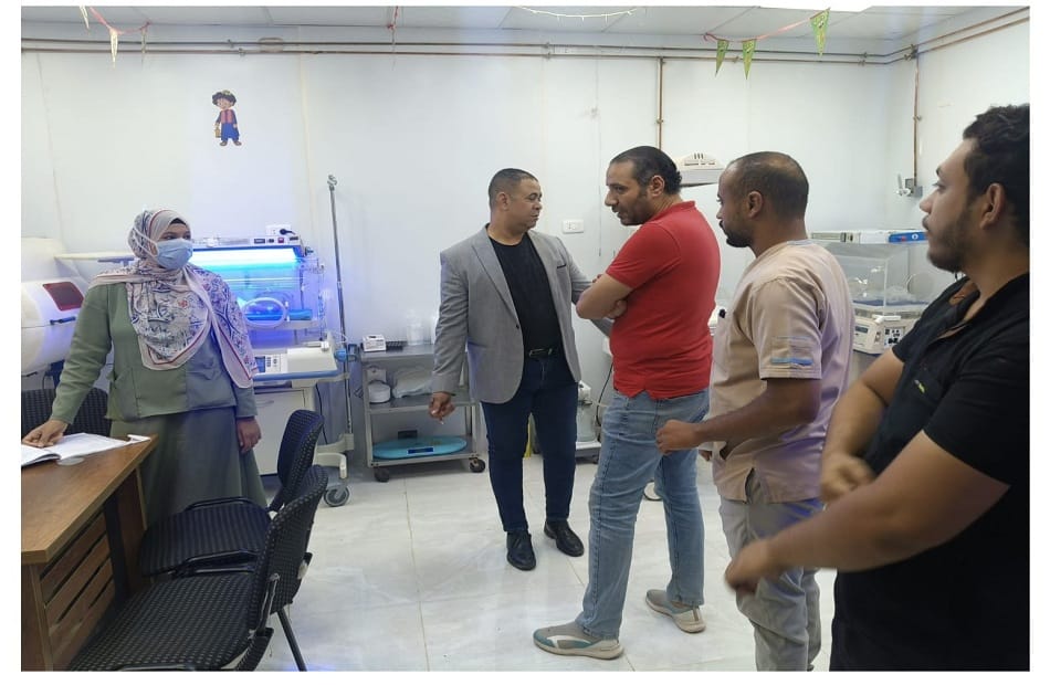 مدير الطب العلاجي يتفقد مستشفى جرجا العام بسوهاج