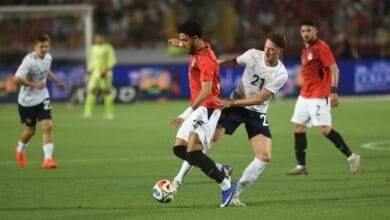التعادل السلبي يحسم الشوط الأول لمباراة مصر وروسيا الودية