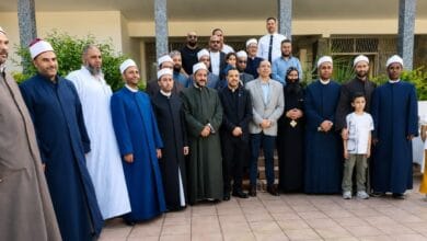 أئمة الأوقاف المصرية يشاركون في مأدبة غداء بسفارة مصر بموزمبيق احتفالًا بعيد الأضحى