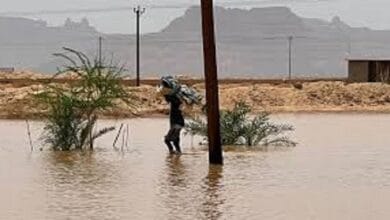 ليبيا: سيول جارفة تقطع الاتصالات والإنترنت عن مدينتي غات وتهالة