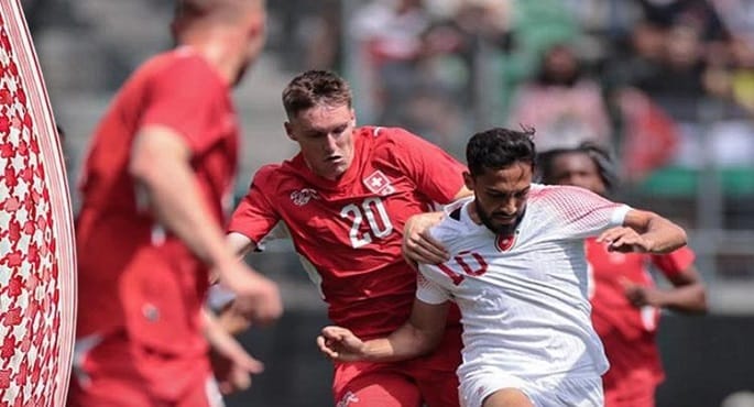 المنتخب الأردني يخسر أمام سويسرا ودياً استعداداً للمونديال