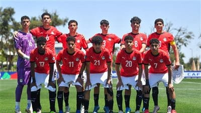 منتخب مصر للناشئين مواليد 2009 يعلن تشكيل مواجهة المغرب بكأس أمم أفريقيا