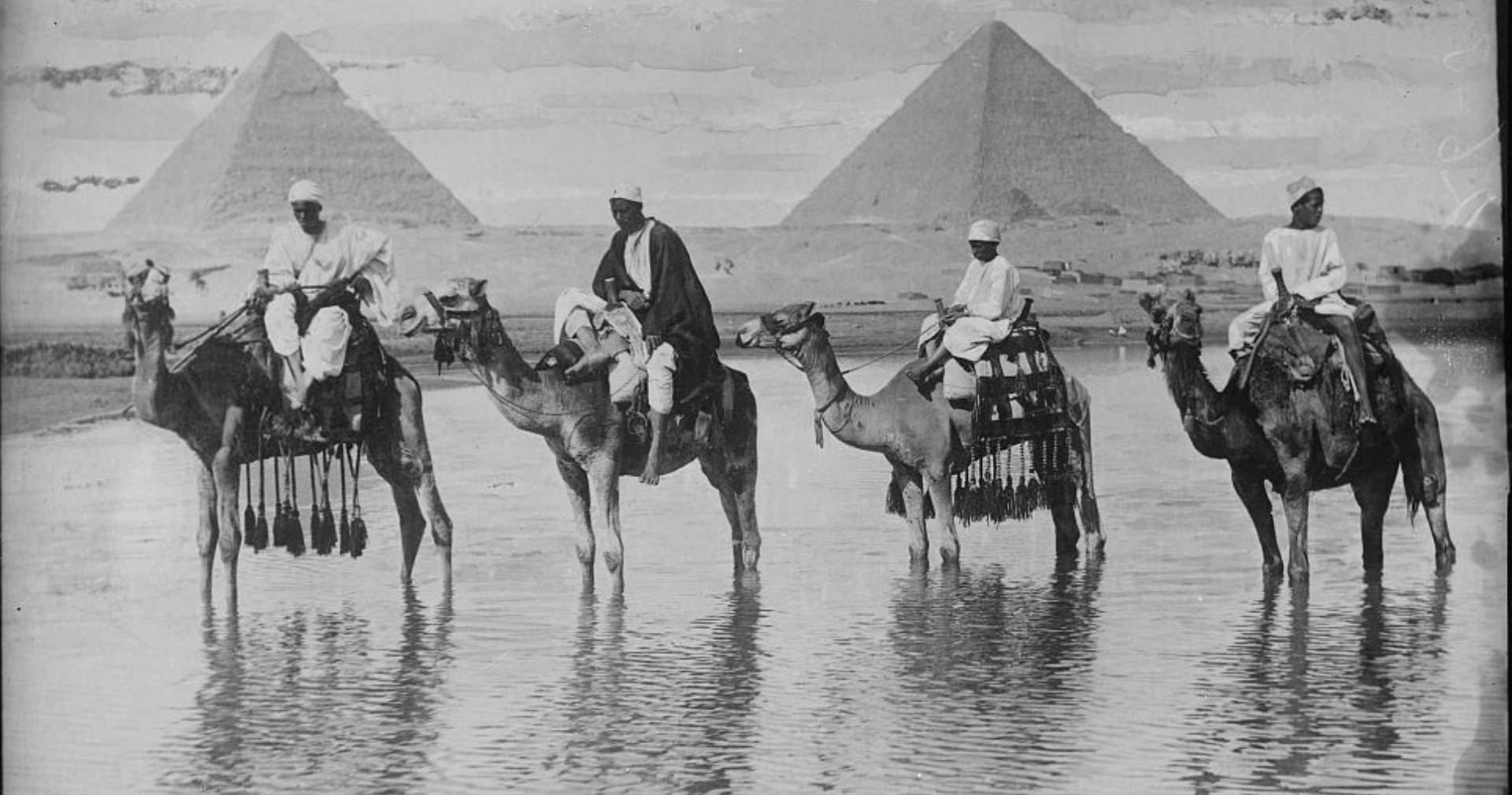 رسومات ترصد حال السياحة في مصر قبل 118 عاماً: من البقشيش إلى الحمار إكسبريس