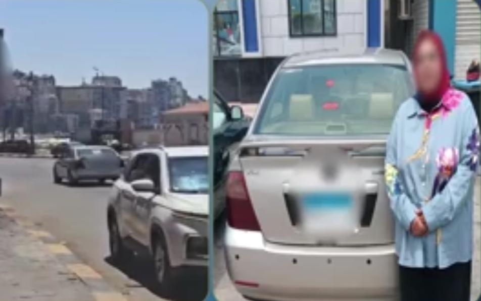 القبض على سيدة تسير عكس الاتجاه بالإسكندرية بعد فيديو متداول