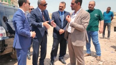 محافظ كفر الشيخ يتفقد أعمال تنفيذ كوبري سخا العلوي الجديد