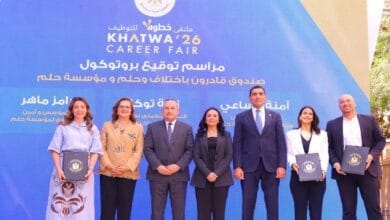 وزراء التضامن والتعليم العالي والشباب يفتتحون ملتقى "خطوة 2026" للتوظيف