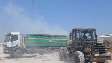 محافظ الدقهلية: رفع 720 طنًا من المخلفات الصلبة بالمنطقة الصناعية بجمصة