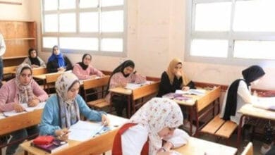 انتظام لجان امتحان اللغة الإنجليزية لطلاب الشهادة الإعدادية بالقاهرة اليوم
