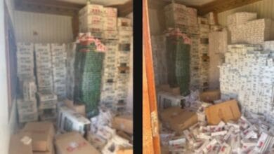 ضبط 65 ألف علبة سجائر مهربة بالإسكندرية ومطروح