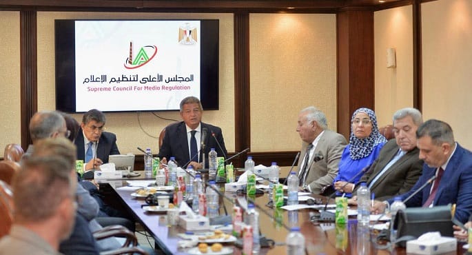 «الأعلى للإعلام» يبحث مع الإعلاميين والصحفيين دعم المنتخب في المونديال