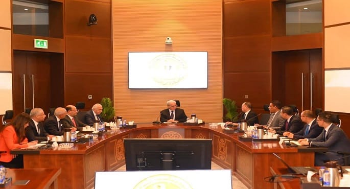 نائب رئيس الوزراء يبحث مع شركة صينية توسعات استثماراتها في صناعة الإطارات بمصر