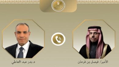 وزير الخارجية يبحث هاتفياً مع نظيره السعودي العلاقات الثنائية والتطورات الإقليمية