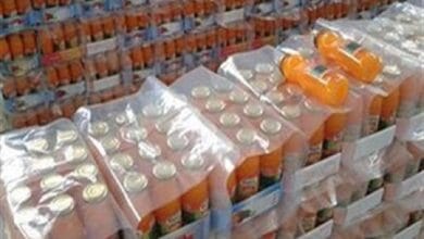 ضبط 2.6 طن عصائر مخالفة ونصف طن دقيق مدعم في حملات تموينية بدمياط