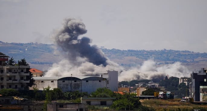 الجيش الإسرائيلي يدمر 5 منصات صواريخ لحزب الله في جنوب لبنان