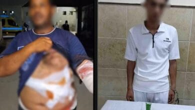 ضبط راكب اعتدى على سائق بزجاجة مكسورة بالبحيرة إثر خلاف على خط السير