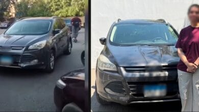 الداخلية تكشف حقيقة تعطيل سيدة للحركة المرورية بالمعادي بسبب وعكة صحية