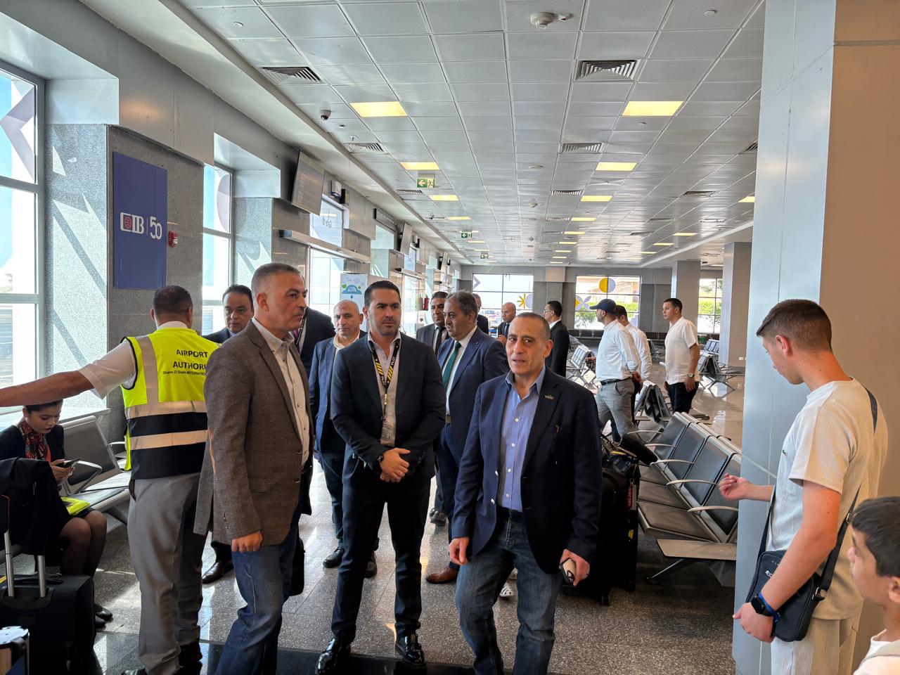 اللجنة العليا للتفتيش الأمني والبيئي تتفقد مطار شرم الشيخ الدولي