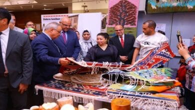 افتتاح معرض ديارنا للحرف اليدوية والتراثية بمكتبة الإسكندرية