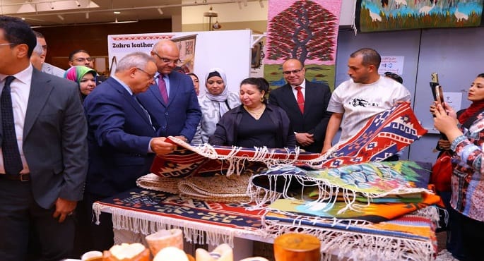 افتتاح معرض ديارنا للحرف اليدوية والتراثية بمكتبة الإسكندرية