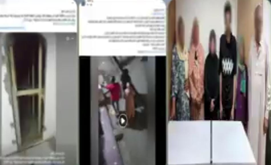 مشاجرة منزلية تتطور إلى تحطيم سور في الفيوم