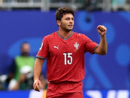 البرتغالي نيفيز يفوز بجائزة رجل المباراة أمام الكونغو الديمقراطية في كأس العالم