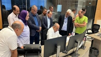 وزير الكهرباء يتفقد سير العمل بالمركز القومي للتحكم في الطاقة