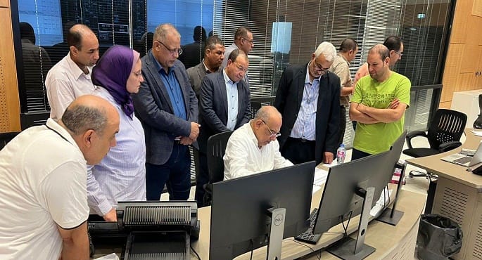 وزير الكهرباء يتفقد سير العمل بالمركز القومي للتحكم في الطاقة