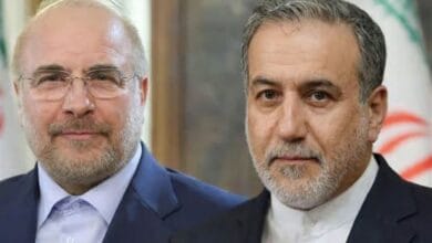 التلفزيون الإيراني: قاليباف وعراقجي وباقري ضمن الوفد المتجه إلى سويسرا للمفاوضات