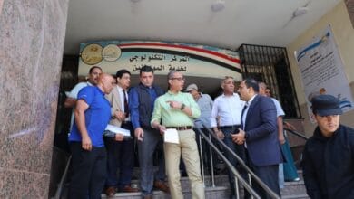 محافظ الجيزة يتفقد المركز التكنولوجي بحي العجوزة