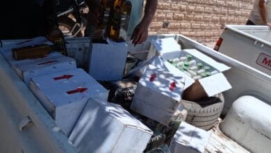 تموين مطروح يضبط طن ونصف سولار مدعم و700 علبة مواد غذائية مجهولة المصدر