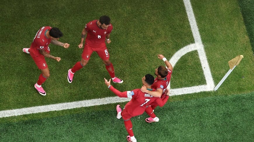 كريستيانو رونالدو يصبح الهداف التاريخي للبرتغال في كأس العالم