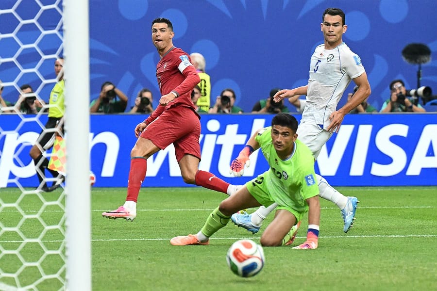 كأس العالم 2026| البرتغال تتقدم بثلاثية على أوزبكستان في الشوط الأول