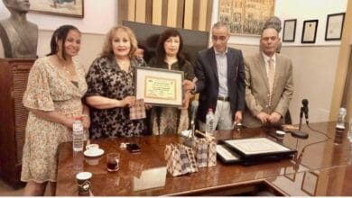 نقابة كتاب مصر تكرم الكاتبة منى رجب تقديرًا لمسيرتها الأدبية والإنسانية