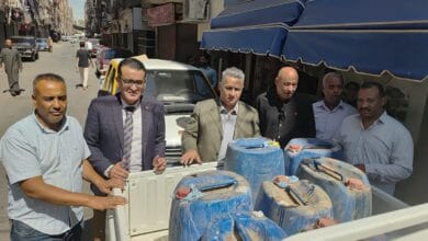 تموين الأقصر يضبط 1.5 طن منظفات منتهية الصلاحية ومخالفات للمخابز