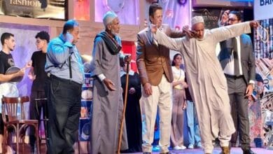 اختتام العرض المسرحي «الڤتارين» لفرقة الفيوم القومية