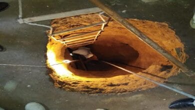 مصرع عاملين أثناء التنقيب عن الآثار في حلوان