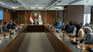 اجتماع بين وزير البترول ومسؤولي شركة FMC القبرصية