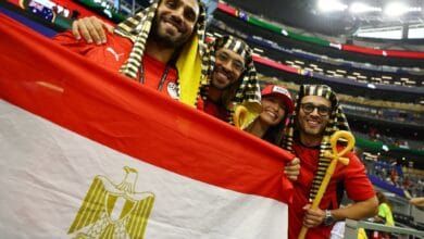 الجماهير المصرية تزين ملعب مواجهة أستراليا بكأس العالم 2026 بالزي الفرعوني