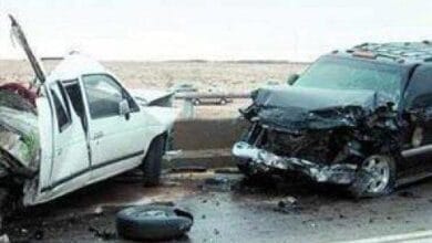 تصادم 3 سيارات على الطريق السياحي بالهرم.. وتحرك لرفع آثار الحادث
