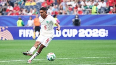 المغرب يتقدم على كندا بهدف رائع لعز الدين أوناحي في ثمن نهائي كأس العالم 2026
