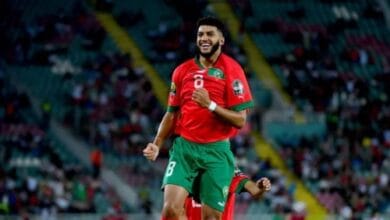 إصابة مقلقة لإسماعيل الصيباري مهاجم منتخب المغرب خلال مواجهة كندا