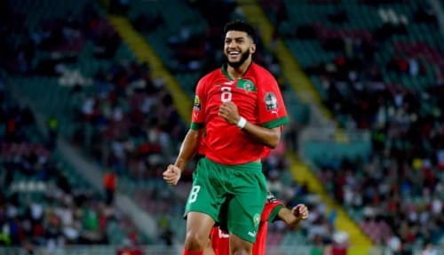 إصابة مقلقة لإسماعيل الصيباري مهاجم منتخب المغرب خلال مواجهة كندا