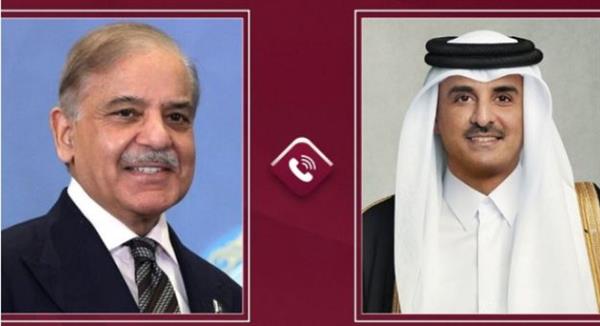 أمير قطر ورئيس وزراء باكستان يؤكدان على ضرورة خفض التوترات بالمنطقة
