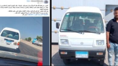 القبض على سائق اعتدى بالضرب وتلف سيارة مواطن بالبحيرة