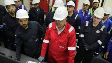رئيس هيئة البترول يتفقد أعمال تطوير منطقة مستودعات عجرود