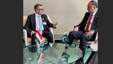 وزير التخطيط يبحث مع نظيره الباكستاني تعزيز التعاون الاقتصادي وتبادل الخبرات التنموية بنيويورك
